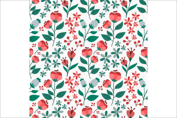 Beautiful Pastel Floral Seamless Pattern: A Versatile Design Solution