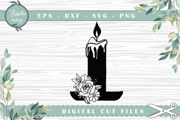 Candle Floral Cutting Files: A Versatile Tool for Creative Projects