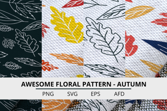 Explore the Versatility of Awesome Floral Pattern - Autumn