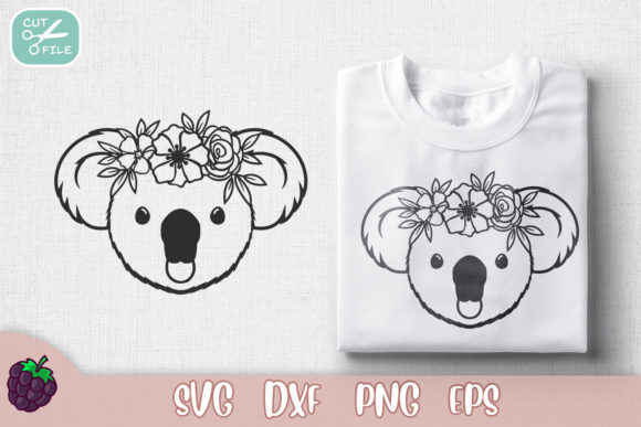 Floral Crown Cute Koala: A Strategic Design Asset for Creative Projects